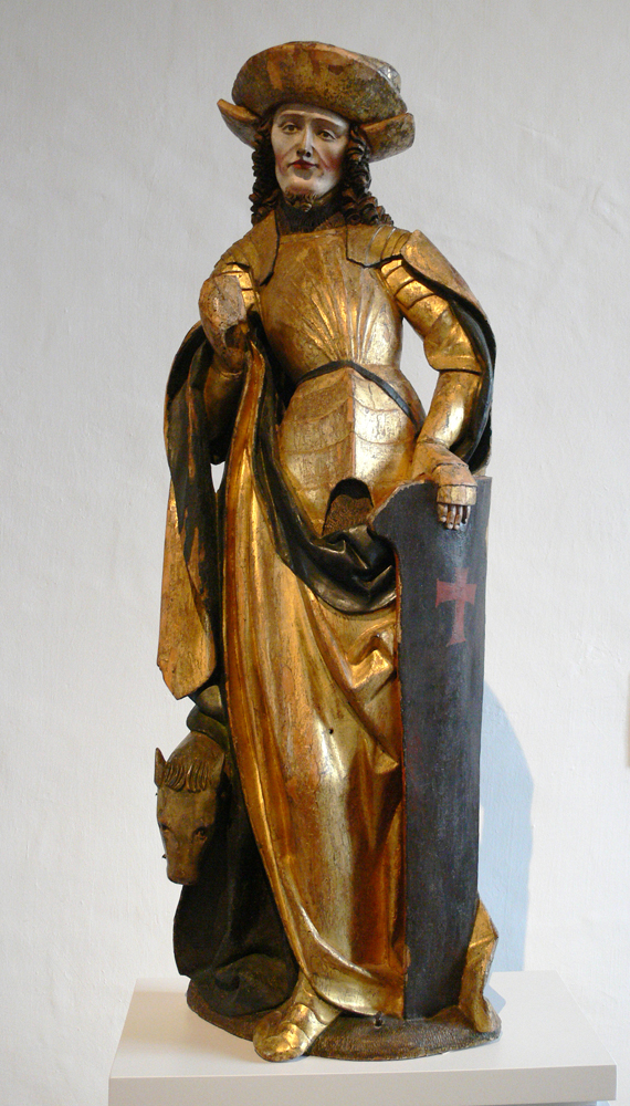 St. Hippolytus Statue in Tellschütz, Germany
